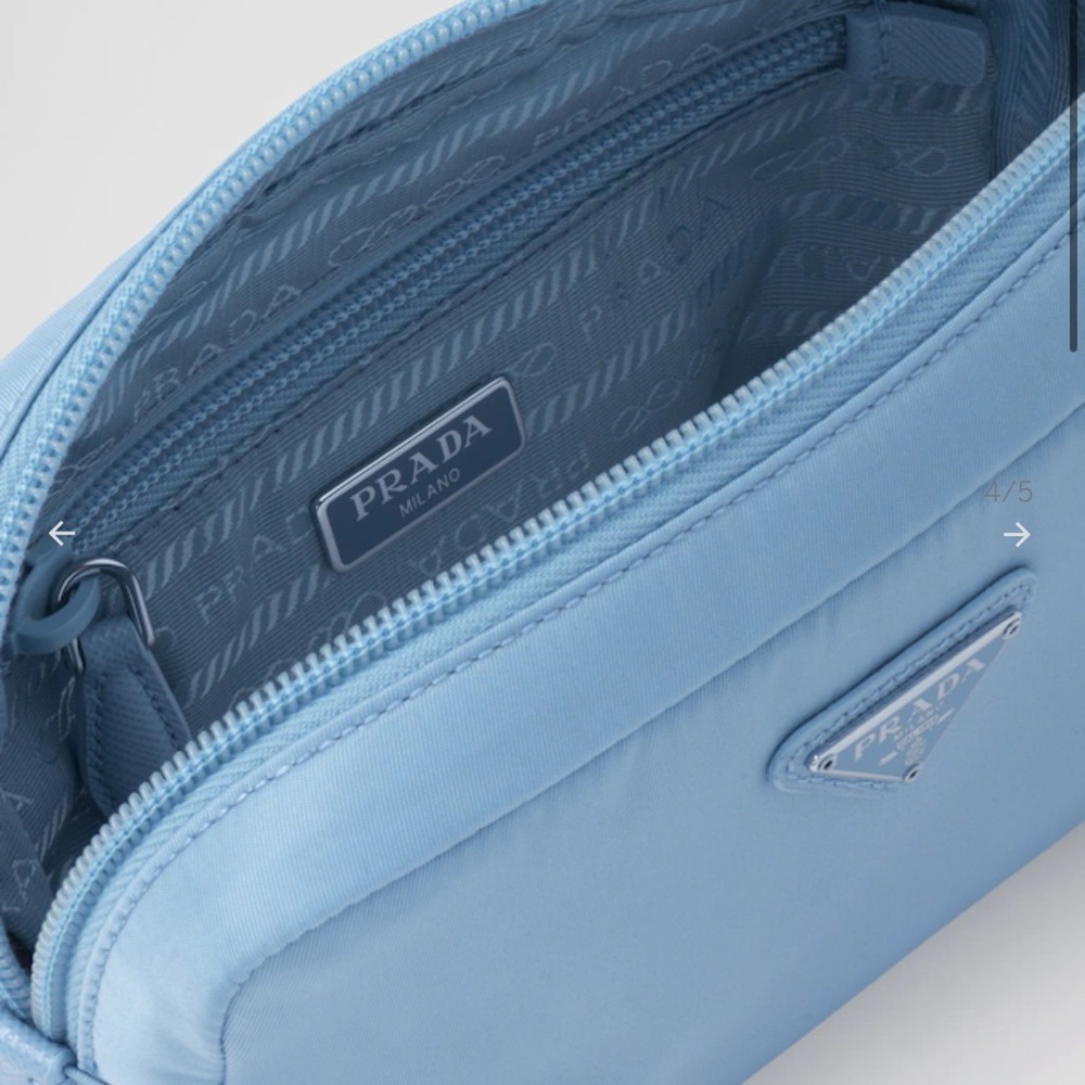 Small Prada Zip Make Up Bag - image 5